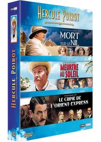 Hercule Poirot - Coffret - Le crime de l'Orient Express + Mort sur le Nil + Meurtre au soleil - DVD