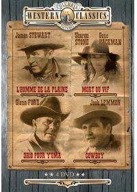Columbia Western Classics - L'homme de la plaine + Mort ou vif + 3H10 pour Yuma + Cow-Boy - DVD