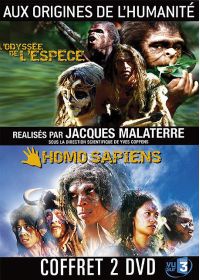 Aux origines de l'humanité - Coffret - L'odyssée de l'espèce + Homo Sapiens - DVD