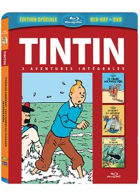 Tintin - 3 aventures - Vol. 3 : Le Secret de la Licorne + Le Trésor de Rackham le Rouge + Le Crabe aux pinces d'or (Combo Blu-ray + DVD) - Blu-ray