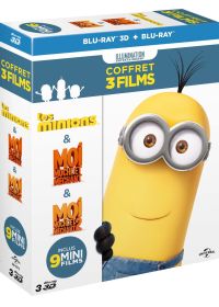 Les Minions + Moi, moche et méchant 1 & 2 (Blu-ray 3D) - Blu-ray 3D