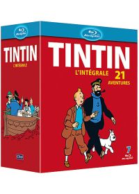 Tintin : l'intégrale de l'animation - 21 aventures - Blu-ray