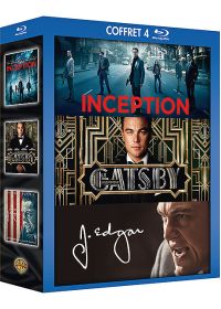 Coffret Leonardo DiCaprio : Inception + Gatsby le magnifique + J. Edgar - Blu-ray