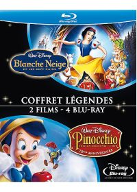 Blanche Neige et les Sept Nains + Pinocchio (Pack) - Blu-ray