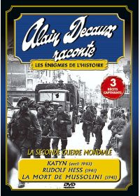 Alain Decaux Raconte les énigmes de l'histoire - La seconde guerre mondiale - 1 - DVD