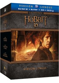 Le Hobbit - La trilogie (Version longue - Blu-ray 3D + Blu-ray + DVD + Copie digitale) - Blu-ray 3D