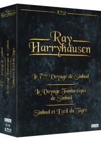 Ray Harryhausen : Le 7ème Voyage de Sinbad + Le Voyage Fantastique de Sinbad + Sinbad et l'Oeil du Tigre - Blu-ray