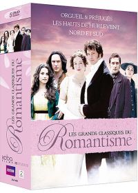 Les Grands classiques du romantisme - Coffret - Orgueil & préjugés + Nord et sud + Les hauts de Hurlevent - DVD