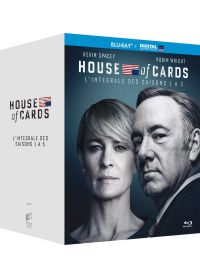 House of Cards - L'Intégrale saisons 1 à 5 (Blu-ray + Copie digitale) - Blu-ray