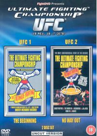 UFC 1 The Beginning + UFC 2 : No Way Out - DVD