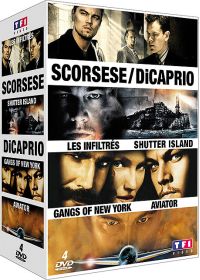 Scorsese / DiCaprio - Coffret - Aviator + Les infiltrés + Gangs of New York (Pack) - DVD