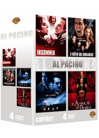 Al Pacino - Coffret - Insomnia + L'enfer du dimanche + Heat + L'associé du diable - DVD