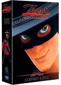 Zorro, les chroniques - Vol. 1 : Retour à la Hacienda + Vol. 2 : Le vrai visage de Zorro + Vol. 3 : Un nouvel ennemi - DVD