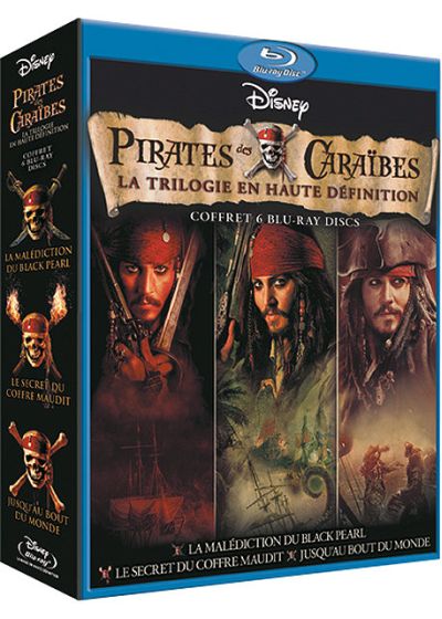 Pirates des Caraïbes - La trilogie - Blu-ray