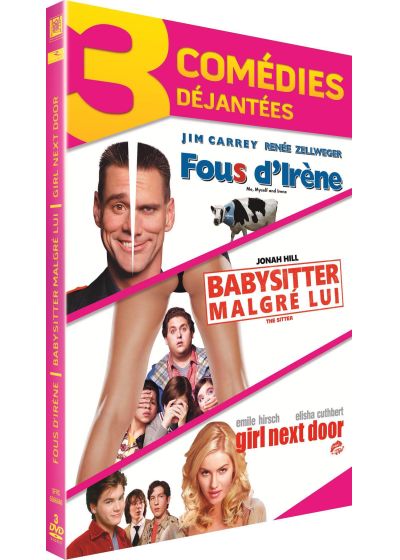 Fous d'Irène + Babysitter malgré lui + The Girl Next Door (Pack) - DVD
