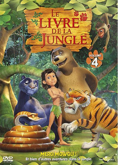 Le Livre de la jungle - Volume 4 - Merci Mowgli - DVD