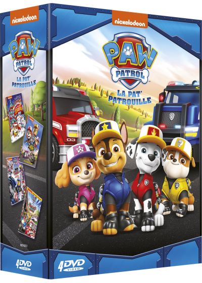 DVDFr - Paw Patrol, La Pat' Patrouille - Coffret 4 DVD (Pack) - DVD