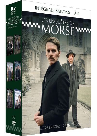 Les Enquêtes de Morse - Intégrale saisons 1 à 6 - DVD