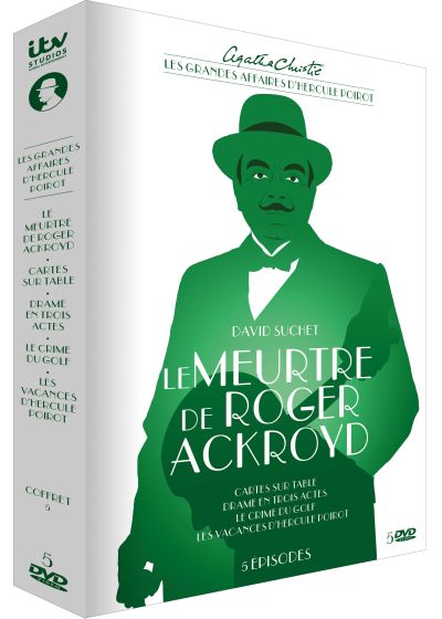 Agatha Christie : Les grandes affaires d'Hercule Poirot - Coffret 5 : Le Meurtre de Roger Ackroyd - DVD