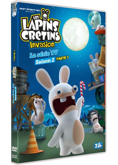 Les Lapins Crétins : Invasion - La série TV - Saison 2 - Partie 1 - DVD