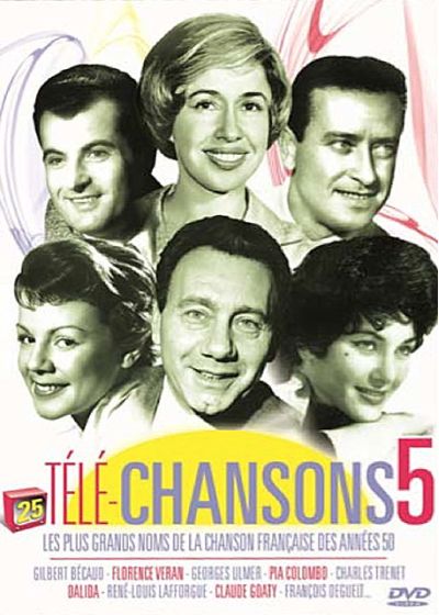 Télé-chansons 5 : les plus grands noms de la chanson française des années 50 - DVD