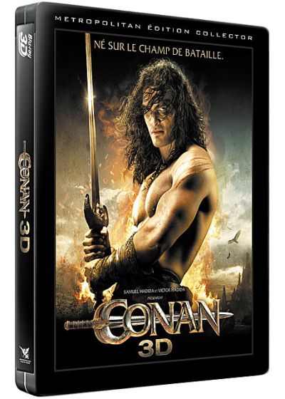 Conan (Combo Blu-ray 3D + 2D + DVD - Édition Collector boîtier SteelBook) - Blu-ray 3D