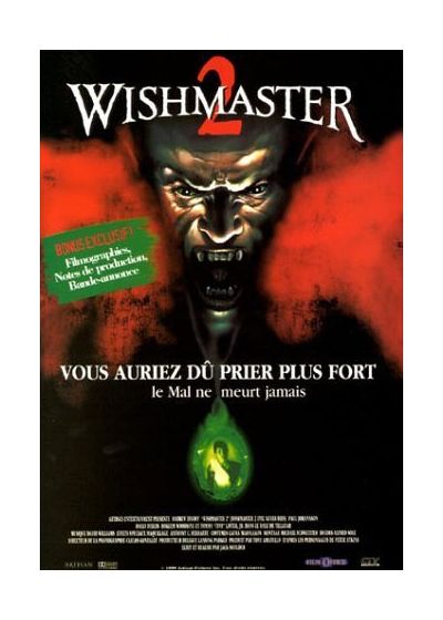 Wishmaster 2 (Édition Spéciale) - DVD