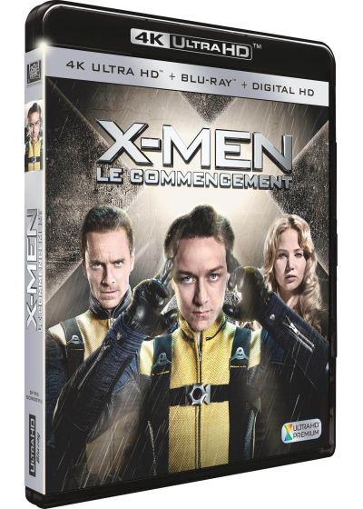X-Men : Le commencement (4K Ultra HD + Blu-ray + Digital HD) - 4K UHD