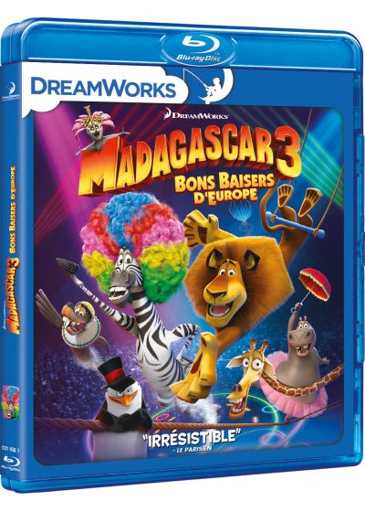 Madagascar 3 : Bons baisers d'Europe - Blu-ray