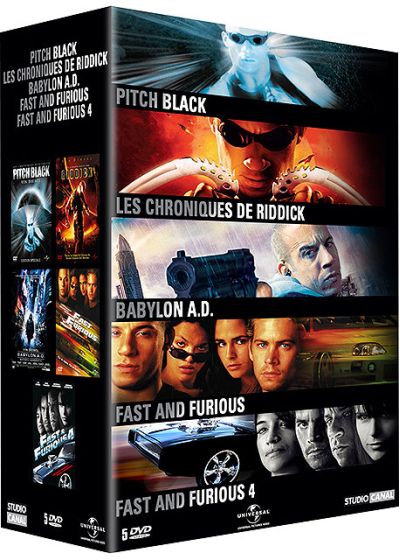Coffret Vin Diesel (Pack) - DVD