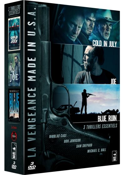 Coffret La vengeance made in U.S.A. : Cold in July (Juillet de sang) + Joe + Blue Ruin (Pack) - DVD