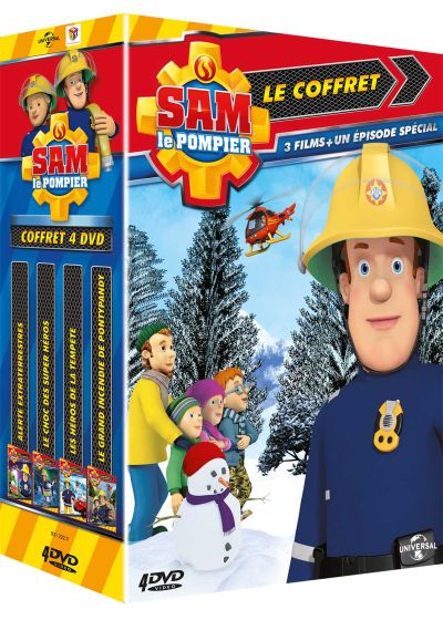 Sam le pompier - Le Coffret : 3 films + un épisode spécial (Pack) - DVD
