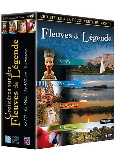 Croisières à la découverte du monde : Coffret Fleuves de légende - DVD