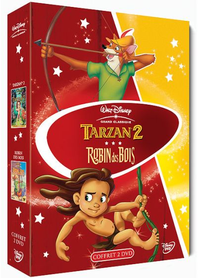 Tarzan 2 + Robin des Bois - DVD