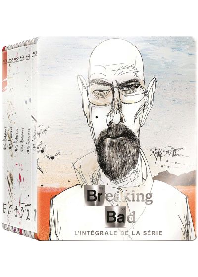 Breaking Bad - Intégrale de la série (Édition limitée collector Ralph Steadman - Boîtiers SteelBook) - Blu-ray