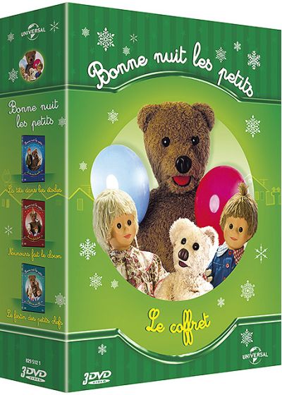 Bonne nuit les petits - Le coffret - La tête dans les étoiles + Nounours fait le clown + Le festin des petits chefs (Pack) - DVD