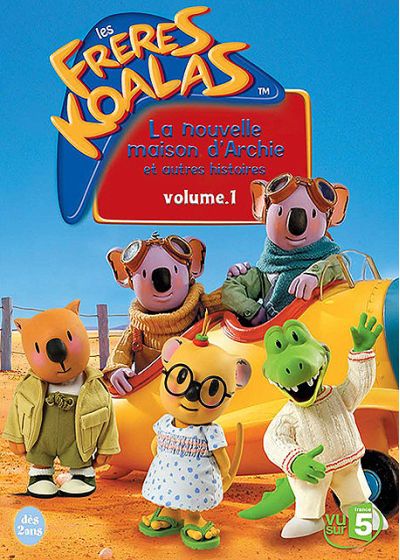 Les Frères Koalas - Vol. 1 : La nouvelle maison d'Archie et autres histoires - DVD