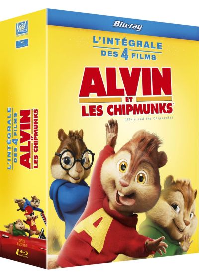 Alvin et les Chipmunks - L'intégrale des 4 films - Blu-ray