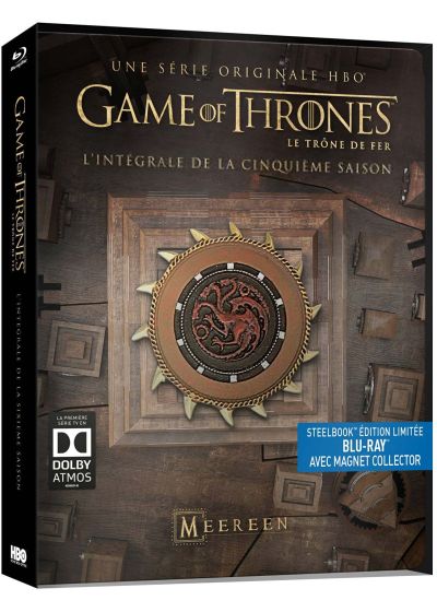 Game of Thrones (Le Trône de Fer) - Saison 5 (SteelBook édition limitée - Blu-ray + Magnet Collector) - Blu-ray