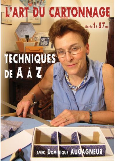 L'Art du cartonnage n°1 - Techniques de A à Z avec Dominique Augagneur - DVD