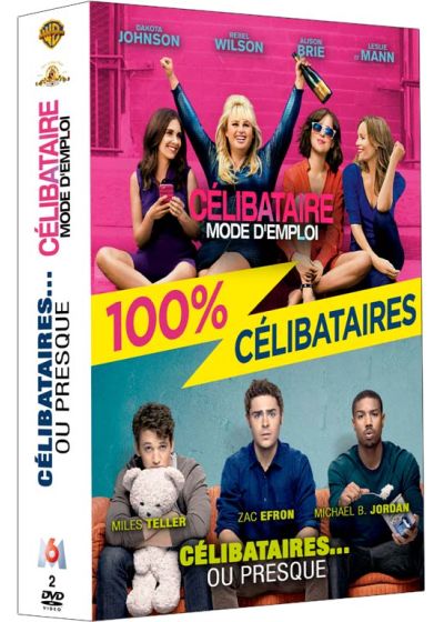 Coffret 100% célibataires : Célibataire mode d'emploi + Célibataires... ou presque (Pack) - DVD