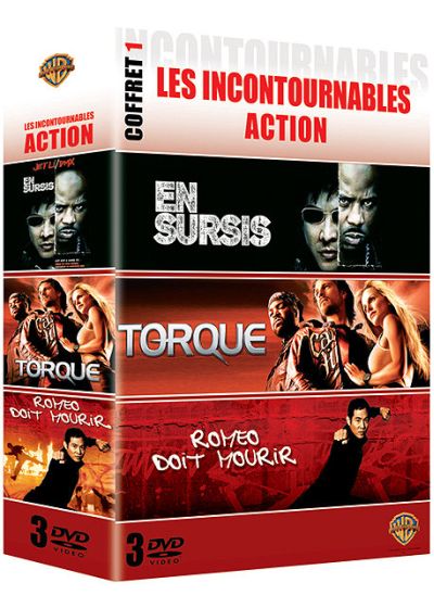 Coffret Les incontournables action 1 - En sursis + Torque + Roméo doit mourir - DVD