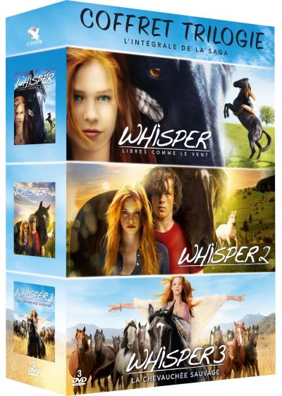 Whisper - Libres comme le vent + Whisper 2 + Whisper 3 : La chevauchée sauvage - DVD