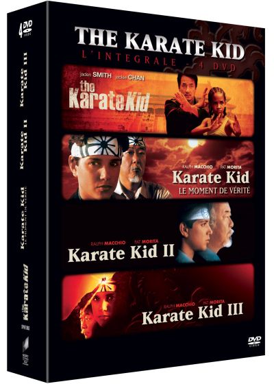 The Karate Kid (2010) + Karaté Kid + Karaté Kid II + Karaté Kid III (Pack) - DVD