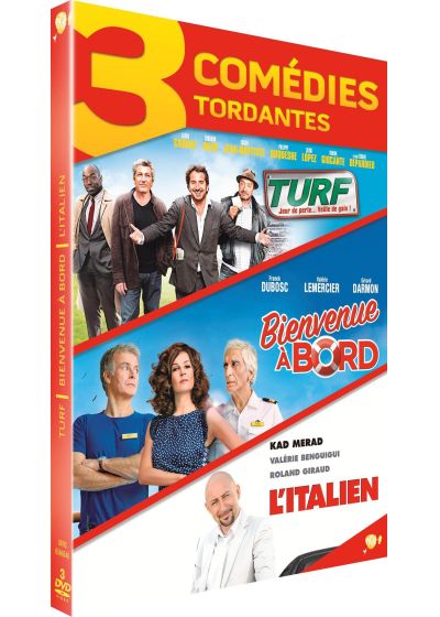 Turf + Bienvenue à bord + L'Italien (Pack) - DVD