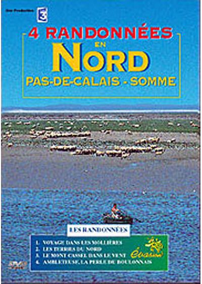 4 randonnées en Nord Pas-de-Calais - Somme - DVD