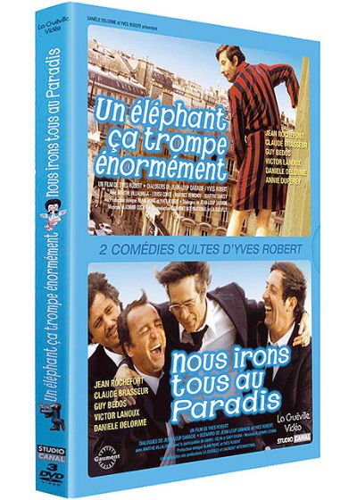 Yves Robert : Un éléphant ça trompe énormément + Nous irons tous au paradis (Pack) - DVD