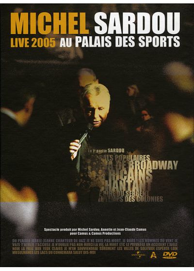 Michel Sardou - Live 2005 au Palais des Sports (Édition Limitée) - DVD