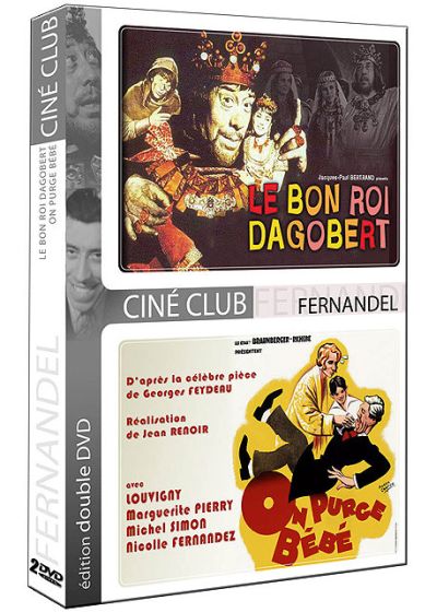 Le Bon roi Dagobert + On purge bébé (Pack) - DVD