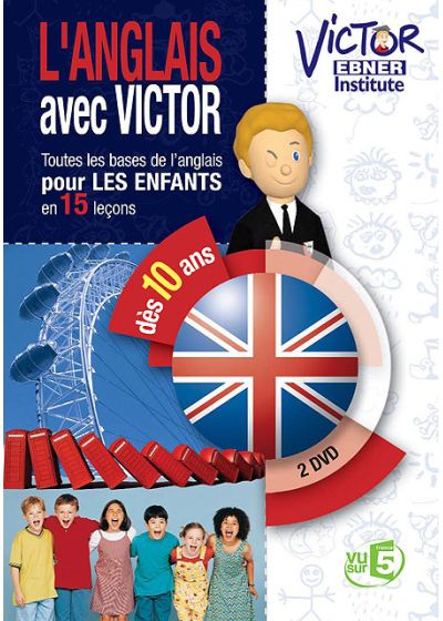 Victor Ebner Institute - L'anglais avec Victor - L'anglais pour les enfants dès 8 ans - DVD